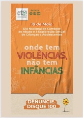 Onde tem violências não tem infâncias