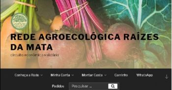 Raízes da Mata inaugura site para comercialização de alimentos saudáveis