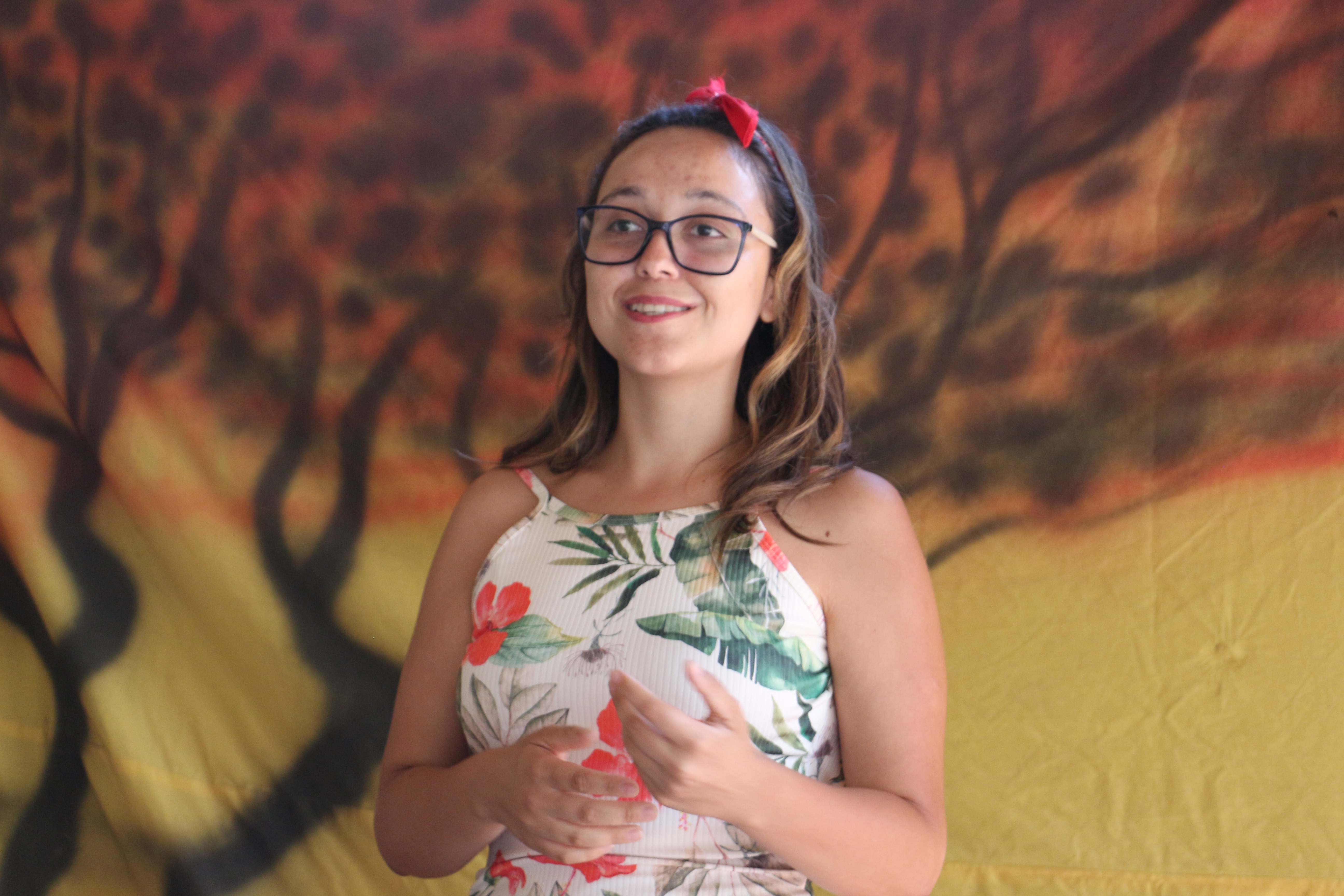 Sinthia Oliveira, Técnica do Programa de Mulheres do CTA